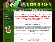 Tablet Screenshot of generalentrafficempire.com